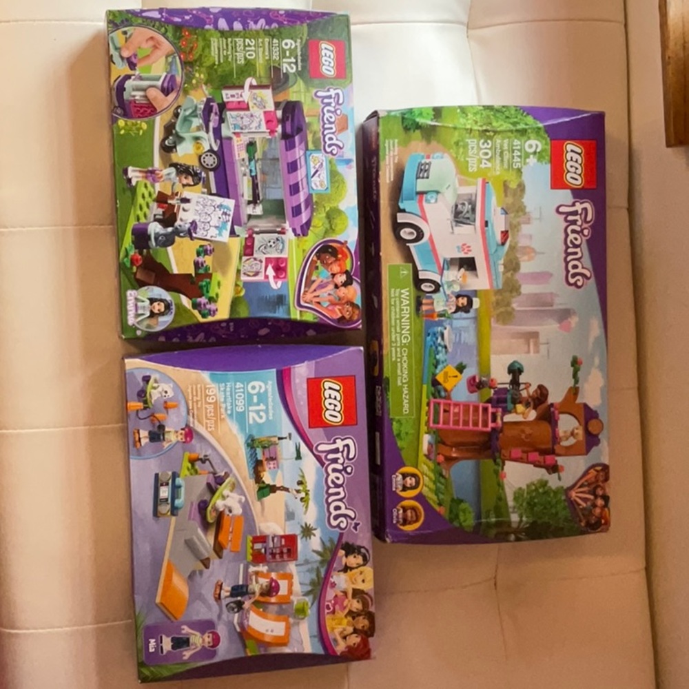 Lego Friends x3 boxes